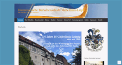 Desktop Screenshot of ghibellinia-leipzig.de